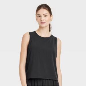 All in Motion Black Tank Top